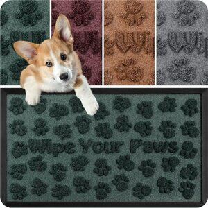 Extra Durable Door Mat - 30'’x17'’- Anti Slip Rubber Backing Front Door Mat